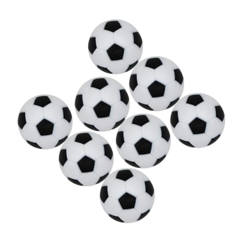 Mipcase 8 Stück Tischfußball Maschinenzubehör Mini Fußball Schreibtisch Fußball Tischfußballbälle Tischfußballbälle Mini Tischfußball Spielzubehör Tischfußball Zubehör Tischfußball von Mipcase