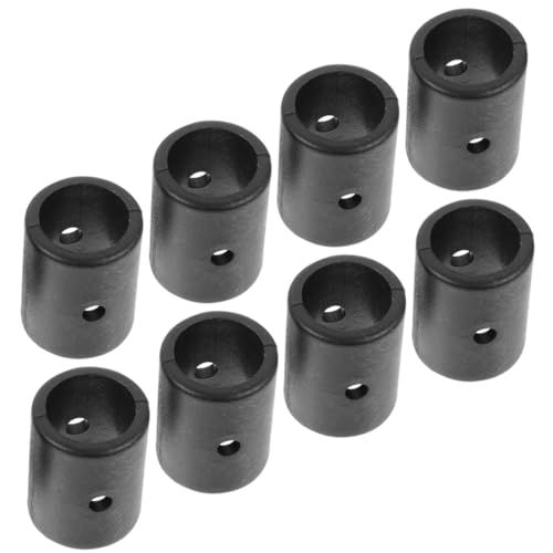 Mipcase 8 Stück Tischkicker Schützen Teile Für Fußballtische Tischfußballzubehör Austausch Von Tischfußballteilen Fußballtischzubehör Tischteile PVC Black von Mipcase