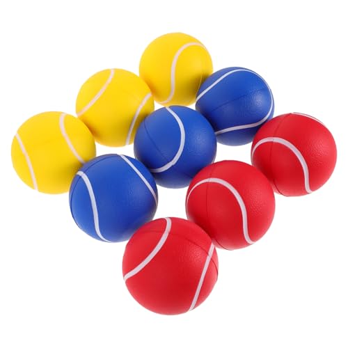 Mipcase 9stücke Teiliges Hochleistungs-pu Tennisbälle Für Mädchen Bunte Trainingsbälle Für Drinnen Und Draußen Für Sport Und Spielaktivitäten Mipcase 9stücke Teiliges Hochleistungs-pu Tennisbälle Für Mädchen Bunte Trainingsbälle Für Drinnen Und Draußen Für Sport Und Spielaktivitäten von Mipcase