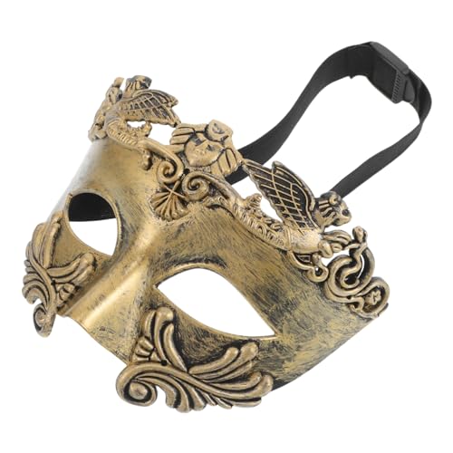 Mipcase Antike Griechische Römische Maske, Ägyptische Herren-maskenmaske Für Halloween, Cosplay, Kostümpartys, Bequemer Kunststoff, Cosplay-requisite Mipcase Antike Griechische Römische Maske, Ägyptische Herren-maskenmaske Für Halloween, Cosplay, Kostümpartys, Bequemer Kunststoff, Cosplay-requisite von Mipcase