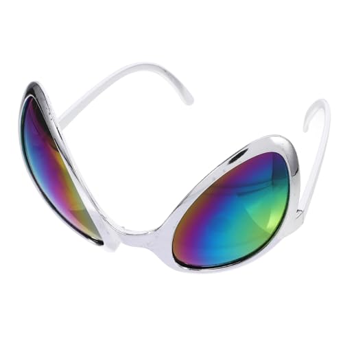 Mipcase Außerirdische Sonnenbrille für Cosplay Lustige Alien Brille Fluoreszierendem für Faschingskostüme Partys Robustes Material Perfektes Accessoire Mipcase Außerirdische Sonnenbrille für Cosplay Lustige Alien Brille Fluoreszierendem für Faschingskostüme Partys Robustes Material Perfektes Accessoire von Mipcase