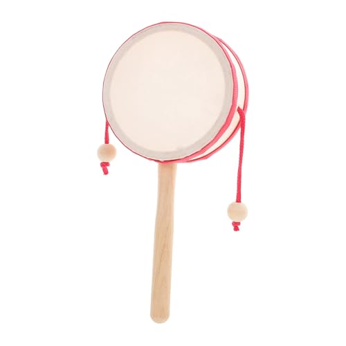 Mipcase Breite Balance-Trommel, Affentrommel, Rotierende Rasseltrommel, Handglockentrommel, Baby-musikalisches Pädagogisches Traditionelles Chinesisches Schlagmusikinstrument Für Jungen von Mipcase