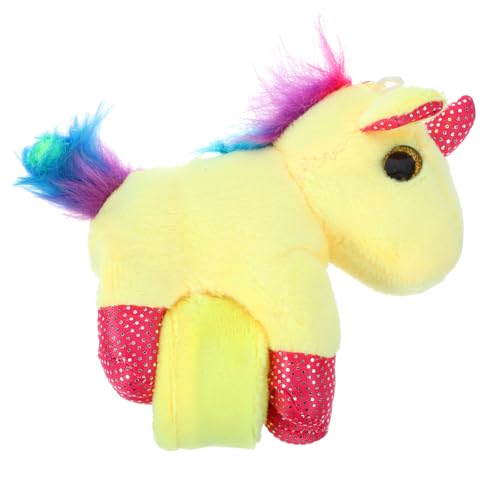 Mipcase Einhorn Slap Armband aus Plüsch Süßes Einhorn Design für Partys Bequem und Langlebig Partygeschenk und Dekoration Kompakt und Leicht für Unterwegs von Mipcase