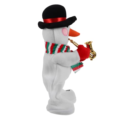 Mipcase Elektrischer Plüsch Schneemann Weihnachtsdeko mit Musik Tanzendes Festliche Wohnraumdekoration Mipcase Elektrischer Plüsch Schneemann Weihnachtsdeko mit Musik Tanzendes Festliche Wohnraumdekoration von Mipcase