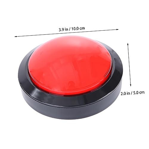 Mipcase Elektronischer Antwortknopf mit Großer Lampe Leuchtend und Batteriefrei für Wettbewerbe und Gruppenaktivitäten Rot Langlebig und Praktisch Mipcase Elektronischer Antwortknopf mit Großer Lampe Leuchtend und Batteriefrei für Wettbewerbe und Gruppenaktivitäten Rot Langlebig und Praktisch von Mipcase