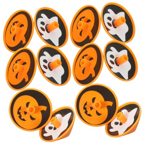 Mipcase Halloween Party Gyro mit Lustigen Kunststoff Kleine Handliche Entspannungs Spielzeuge für Kindergeburtstag Mitgebsel für Junge Mädchen und Familienaktivitäten von Mipcase