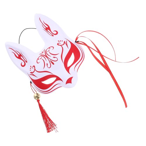 Mipcase Japanische Halbes Gesicht Fuchsmaske aus Robustem Kunststoff für Cosplay und Maskerade Einzigartiges Design mit Exzellenter Verarbeitung für Kostümpartys und Themenveranstaltungen Mipcase Japanische Halbes Gesicht Fuchsmaske aus Robustem Kunststoff für Cosplay und Maskerade Einzigartiges Design mit Exzellenter Verarbeitung für Kostümpartys und Themenveranstaltungen von Mipcase