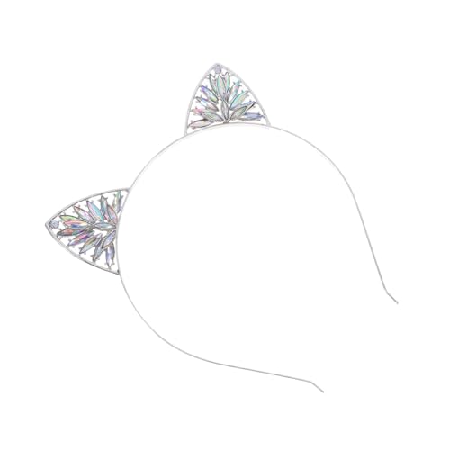 Mipcase Katzenohren Stirnband mit Trendiges Haar Accessoire für Damen Leicht und Bequem Kostüm Haarband für Halloween Cosplay und Partys Stylische Kopfbedeckung von Mipcase
