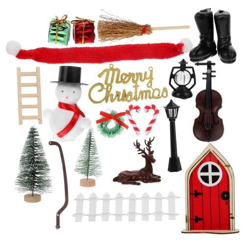 Mipcase Maßstab Kreative Miniatur Möbel Modell Kleine Weihnachtsaccessoires für Puppenhaus Dekoration und Foto Requisiten von Mipcase