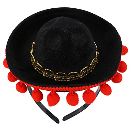 Mipcase Mexiko Stil Haarreifen mit Dekorativen Pompons Süßer Haarbügel für Karneval Faschingskostüme Kopfbedeckung für Partys und Themenveranstaltungen Leicht und Langlebig Mipcase Mexiko Stil Haarreifen mit Dekorativen Pompons Süßer Haarbügel für Karneval Faschingskostüme Kopfbedeckung für Partys und Themenveranstaltungen Leicht und Langlebig von Mipcase