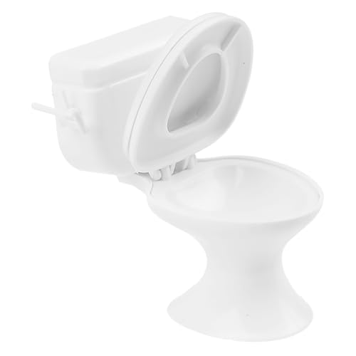 Mipcase Miniaturtoilette: Puppenhaus-Badezimmertöpfchen Winziges Toilettenmodell Puppenhaus-Badezimmerdekor Realistische Toilettenspielmöbel Mipcase Miniaturtoilette: Puppenhaus-Badezimmertöpfchen Winziges Toilettenmodell Puppenhaus-Badezimmerdekor Realistische Toilettenspielmöbel von Mipcase