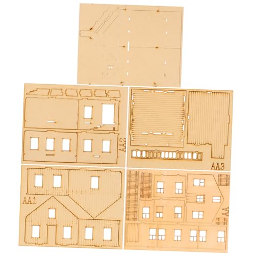 Mipcase Modell des Holzmontagemodells Arbeitsschuppen Wargaming-Gelände Kriegsherren Miniatur- für antike Gebäude Wahrzeichen o skalierte Gebäude hölzern Golden Mipcase Modell des Holzmontagemodells Arbeitsschuppen Wargaming-Gelände Kriegsherren Miniatur- für antike Gebäude Wahrzeichen o skalierte Gebäude hölzern Golden von Mipcase
