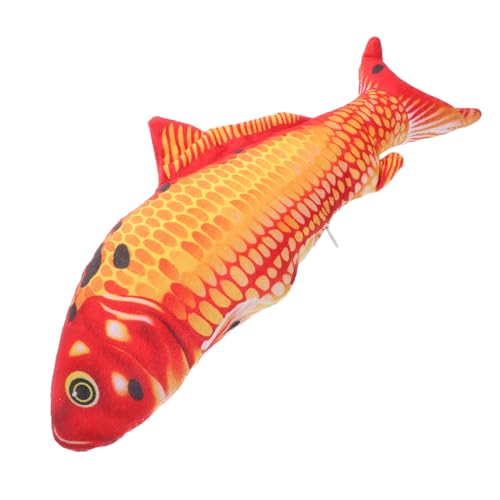 Mipcase Niedliches Koi-Fisch-plüschtier, Realistisches -umarmungskissen, Weicher Und Lebensechter Plüsch Für Kinder, Zur Kognitiven Entwicklung Und Als Heimdekoration, 30 cm von Mipcase