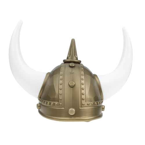 Mipcase Ochsenhornhelm Kostüm Hut für Maskerade Karneval Langlebig Cooles Design Requisite für Cosplay Partys für Halloween Feiern Mipcase Ochsenhornhelm Kostüm Hut für Maskerade Karneval Langlebig Cooles Design Requisite für Cosplay Partys für Halloween Feiern von Mipcase
