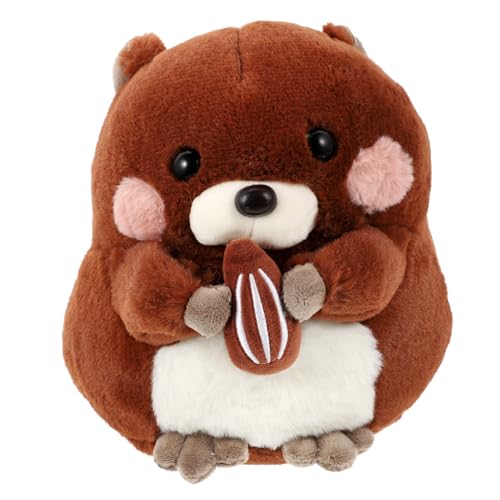 Mipcase Plüsch Hamster Niedliches Stofftier für Flauschige Umarmungen und Dekoration Kawaii Plüschfigur Mipcase Plüsch Hamster Niedliches Stofftier für Flauschige Umarmungen und Dekoration Kawaii Plüschfigur von Mipcase