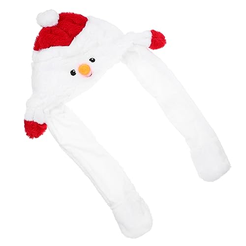 Mipcase Plüsch Mütze mit Beweglichen Ohren Weihnachtsmütze für Erwachsene Weicher Winterhut Warm Lustiger Partyhut für Weihnachten und Karneval Mipcase Plüsch Mütze mit Beweglichen Ohren Weihnachtsmütze für Erwachsene Weicher Winterhut Warm Lustiger Partyhut für Weihnachten und Karneval von Mipcase