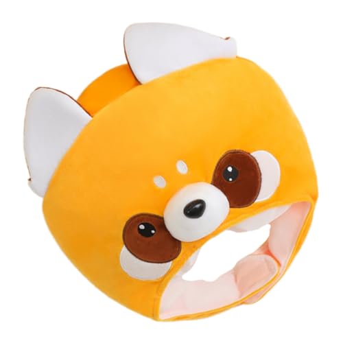 Mipcase Plüsch Waschbär Kopfhaube Verstellbar Tierkostüm Mütze für Halloween Cosplay Winter Karneval Party Zubehör für Erwachsene Mipcase Plüsch Waschbär Kopfhaube Verstellbar Tierkostüm Mütze für Halloween Cosplay Winter Karneval Party Zubehör für Erwachsene von Mipcase