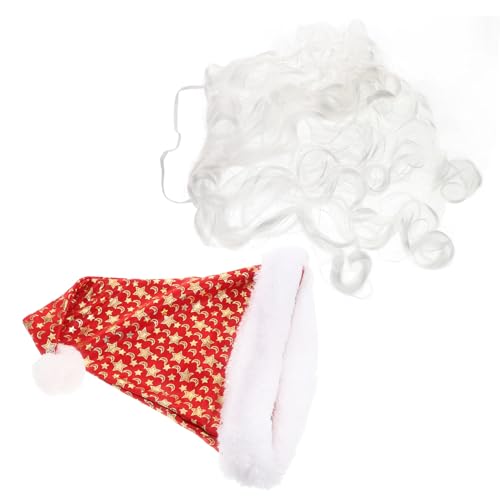 Mipcase Santa Claus Kostüm mit Realistischem und Mütze Weihnachtsmann Verkleidung für Erwachsene für Fasching Weihnachtsfeier und Karneval Authentisches Cosplay Zubehör Mipcase Santa Claus Kostüm mit Realistischem und Mütze Weihnachtsmann Verkleidung für Erwachsene für Fasching Weihnachtsfeier und Karneval Authentisches Cosplay Zubehör von Mipcase