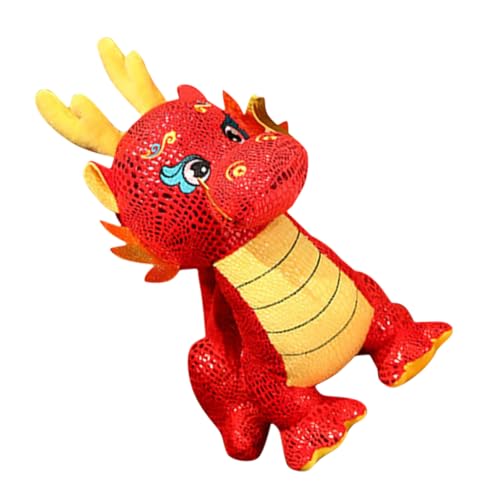 Mipcase Sternzeichen-Drachen-Puppe Plüsch Für Mädchen Süße Kuscheltiere Drachenpuppen- Anschmiegsames Kuscheltier Puppenaugen Dekoration Kuscheltier Drache Rot Pp Baumwolle Mipcase Sternzeichen-Drachen-Puppe Plüsch Für Mädchen Süße Kuscheltiere Drachenpuppen- Anschmiegsames Kuscheltier Puppenaugen Dekoration Kuscheltier Drache Rot Pp Baumwolle von Mipcase