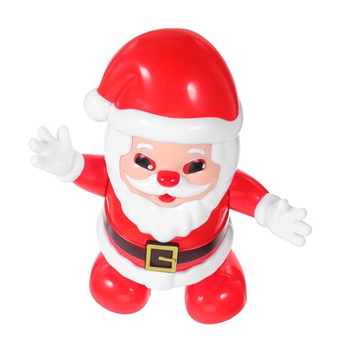 Mipcase Tanzender Weihnachtsmann Elektrisch Weihnachtsdeko Party Tisch Balkon Auto Xmas Santa Toy Kunststoff Batteriebetrieben Spaß von Mipcase