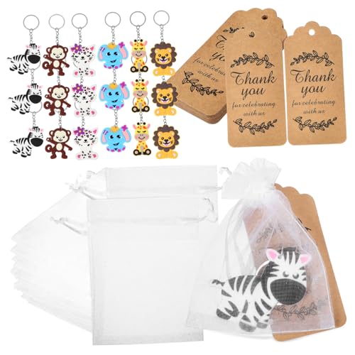 Mipcase Tierische Schlüsselanhänger mit Verschiedenen Dschungel und Waldtieren Langlebig aus Kunststoff und Metall Kindgerechte Cartoon Motive als Geburtstags Mitgebsel und Rucksack Deko Mipcase Tierische Schlüsselanhänger mit Verschiedenen Dschungel und Waldtieren Langlebig aus Kunststoff und Metall Kindgerechte Cartoon Motive als Geburtstags Mitgebsel und Rucksack Deko von Mipcase