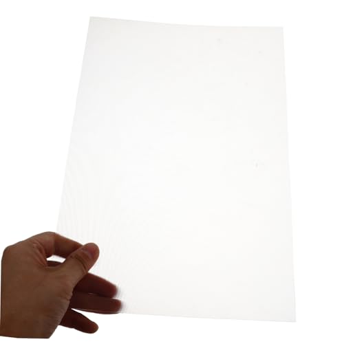 Mipcase Unsichtbares Lentikular Linsenblatt Transparentes Material für Close Up Zauberrequisiten Bühnenauftritte Filmproduktion von Mipcase