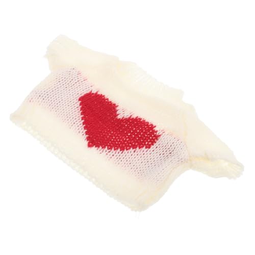 Mipcase Weicher Bärenpullover Kuscheltier Kleidung Austauschbarer Sweater Spielzeugoutfit für Puppen Kreatives DIY Zubehör von Mipcase