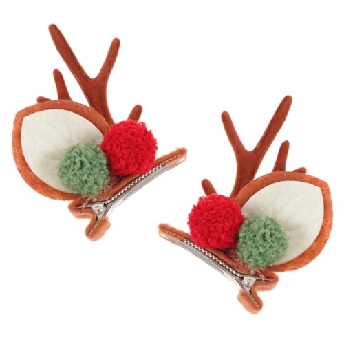 Mipcase Weihnachtliche Haarklammern mit Rentiergeweih Stabile Sichere Haarclips mit Gutem Halt Charmantes Design für Weihnachtsfeier Geburtstage Silvester Geeignet für Mädchen und Frauen Mipcase Weihnachtliche Haarklammern mit Rentiergeweih Stabile Sichere Haarclips mit Gutem Halt Charmantes Design für Weihnachtsfeier Geburtstage Silvester Geeignet für Mädchen und Frauen von Mipcase