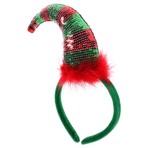 Mipcase Weihnachtlicher Party Haarreif mit Glänzenden Pailletten Witziges Xmas Cosplay Accessoire für Frauen Festlicher Kopfschmuck für Weihnachtsfeiern und Familienfeste Mipcase Weihnachtlicher Party Haarreif mit Glänzenden Pailletten Witziges Xmas Cosplay Accessoire für Frauen Festlicher Kopfschmuck für Weihnachtsfeiern und Familienfeste von Mipcase