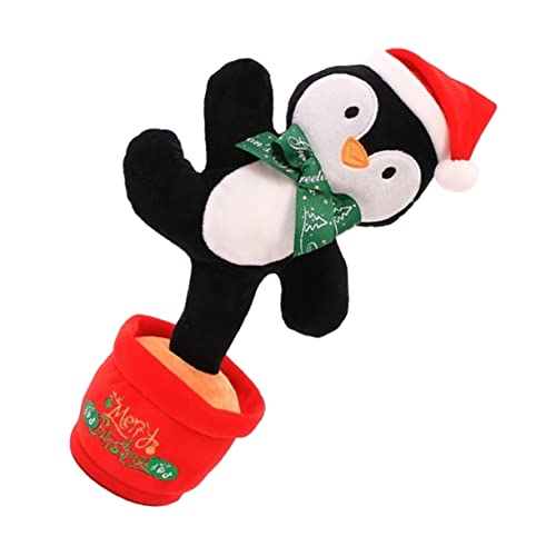 Mipcase Weihnachtliches Plüschspielzeug mit Licht Singend Tanzend Sprechend Gesprochenes Festliche Dekofigur Niedlicher Gingerbread und Weihnachtsbaum Batteriebetrieben Englische Lieder Mipcase Weihnachtliches Plüschspielzeug mit Licht Singend Tanzend Sprechend Gesprochenes Festliche Dekofigur Niedlicher Gingerbread und Weihnachtsbaum Batteriebetrieben Englische Lieder von Mipcase