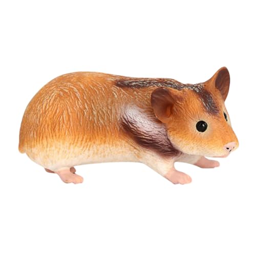 Mipcase Wildtiere Rattenspielzeug Heimdekoration Kleintierfigur entzückende Meerschweinchenfigur Wohnkultur Tierfiguren süße Figuren Tierspielzeug Tierstatue Tierskulptur Plastik von Mipcase