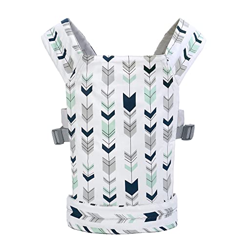 Miracle Baby Babypuppentrage für Kinder, Vorder- und Rückentrage mit verstellbaren Trägern für Mädchen, Stofftiertrage, Puppenzubehör für Kinder, 100% Baumwolle Miracle Baby Babypuppentrage für Kinder, Vorder- und Rückentrage mit verstellbaren Trägern für Mädchen, Stofftiertrage, Puppenzubehör für Kinder, 100% Baumwolle von Miracle Baby