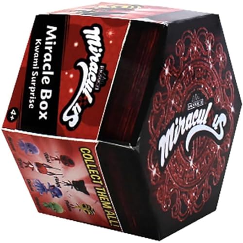 Bandai - Miraculous - Kwami Überraschungsbox - Kwami Minifigur zum Sammeln in seiner Miracle Box - Zufällig ausgewähltes Modell - P50500 von Miraculous