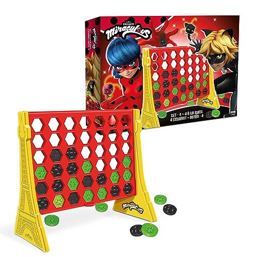 Miraculous Ladybug, Brettspiele (GET 4) von Miraculous