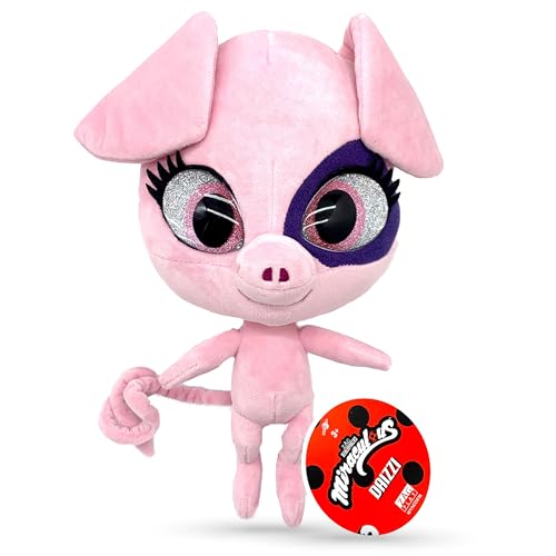 Miraculous Ladybug Kwami Mon Ami Plüschtier – Daizzi das Schwein, super weiches Stofftier – 22,9 cm große Sammelplüschfigur, Marienkäfer & Cat Noir, Geschenk Strumpffüller für Kinder & Sammler Miraculous Ladybug Kwami Mon Ami Plüschtier – Daizzi das Schwein, super weiches Stofftier – 22,9 cm große Sammelplüschfigur, Marienkäfer & Cat Noir, Geschenk Strumpffüller für Kinder & Sammler von Miraculous