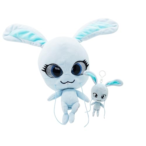 Miraculous Ladybug – Kwami Plüsch-Set, Mon Ami, 22,9 cm Plüsch mit Harzaugen und lebensgroßes Stofftier mit passendem Rucksack, Schlüsselanhänger, Spielzeug für Kinder – Flaum Miraculous Ladybug – Kwami Plüsch-Set, Mon Ami, 22,9 cm Plüsch mit Harzaugen und lebensgroßes Stofftier mit passendem Rucksack, Schlüsselanhänger, Spielzeug für Kinder – Flaum von Miraculous