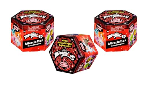 Miraculous Ladybug Miracle Box Kwami Surprise Series 3 Blind Box Minifigur 3er Set Miraculous Ladybug Miracle Box Kwami Surprise Series 3 Blind Box Minifigur 3er Set von Miraculous