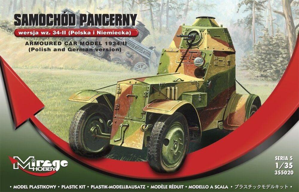 Armoured car model 1934/II polish+german Armoured car model 1934/II polish+german von Mirage Hobby
