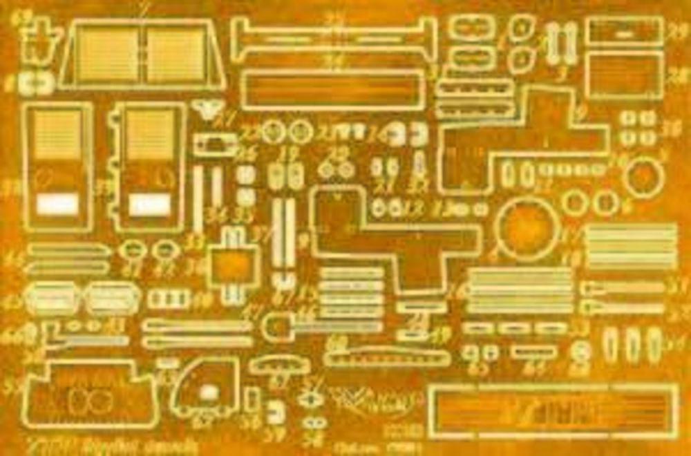 Leichter Panzer 7 TP Ätzsatz Leichter Panzer 7 TP Ätzsatz von Mirage Hobby