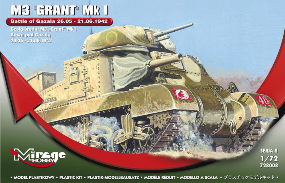 M3 GRANT Mk I Battle of GAZALA -21.06.42 M3 GRANT Mk I Battle of GAZALA -21.06.42 von Mirage Hobby