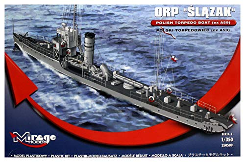 Mirage Hobby 350509 - Modellbausatz ORP Slazak Polish Torpedo Boat ex A59 von Mirage Hobby