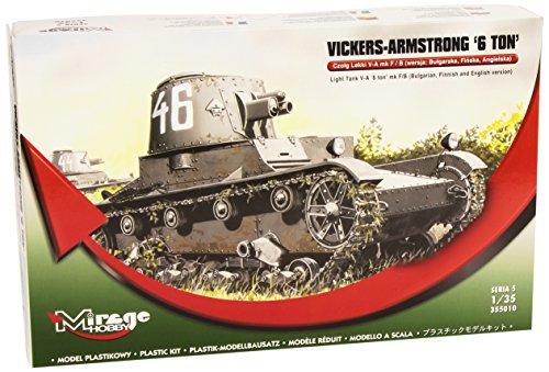 Mirage Hobby 355010 - Vickers Armstrong 6 ton mk F/B Light tank, Panzer von Mirage Hobby