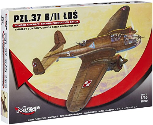 Mirage Hobby 481310 - PZL.37 B/II Los Bomber Aircraft, Flugzeug von Mirage Hobby