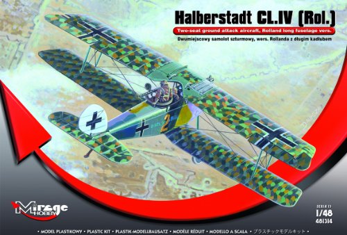 Mirage Hobby 481314 - Halberstadt CL.IV Rol Twi-seat ground SU, Flugzeug von Mirage Hobby