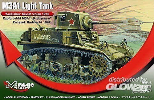 Mirage Hobby 726074 - M3A1 Light Tank Kuibishev Soviet Union, Panzer von Mirage Hobby