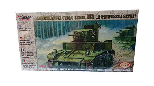 Mirage Hobby 72670 - M3 US Light Tank First Hundred, Panzer Mirage Hobby 72670 - M3 US Light Tank First Hundred, Panzer von Mirage Hobby