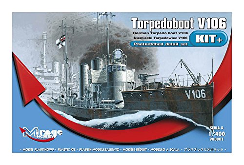 Mirage Hobby 900001 - Modellbausatz Torpedoboot V106 von Mirage Hobby