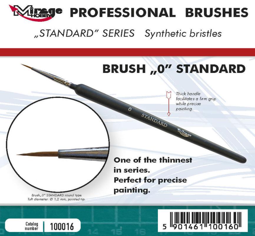 Pinsel - Standard - Size 0 Pinsel - Standard - Size 0 von Mirage Hobby