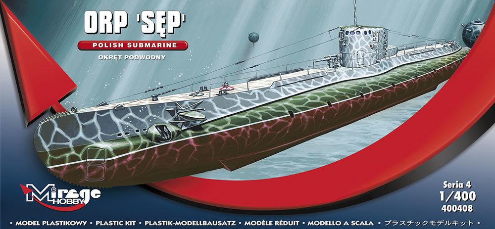 Polnisches U-Boot ORP SEP Polnisches U-Boot ORP SEP von Mirage Hobby