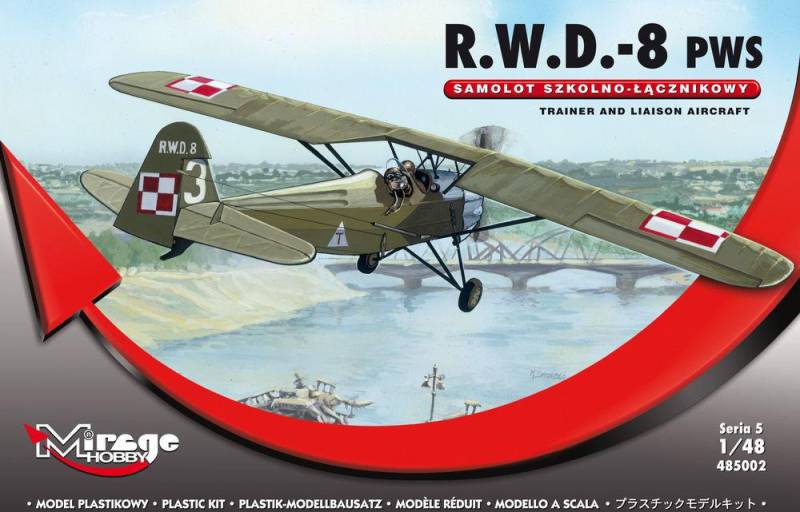 R.W.D.-8 (PWS) Trainer and Liaison Airc. von Mirage Hobby